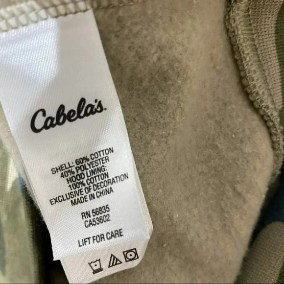 Cabelas Women S camouflage purple hoodie‎ Retro Casual Pull over Cowgirl Farmer - Picture 6 of 6